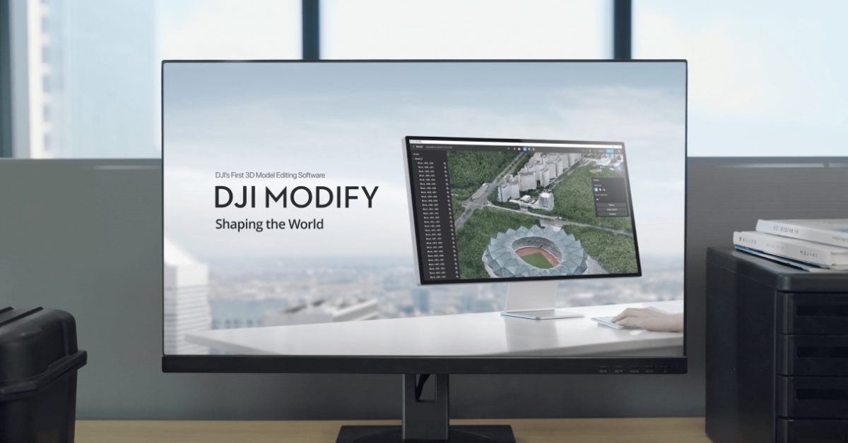 DJI Modify 1.7.0 automates 3D cleanup and finishing